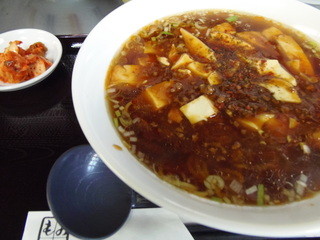 手打ち蕎麦しなの屋吉べぇ - ピリ辛マーボーラーメン