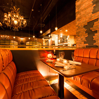 Recommended for girls' night out A stylish interior that can also be used for girls' night out