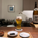 レストレ - 生ビール(700円)