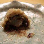 木山 - 栗茶巾断面