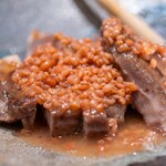 じんぺい - 2025.12 岩中豚ステーキ もろみバターソース（2,860円）