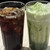 ドトールコーヒーショップ - ドリンク写真:アイスコーヒー♡とアイス抹茶ラテ♡
