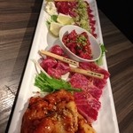 神戸焼肉かんてき - お肉盛り〜