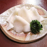 季節料理　みのり - 自家製の千枚漬け(500円+税)。<2014.12>