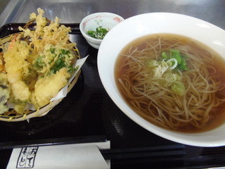 手打ち蕎麦しなの屋吉べぇ - 天ぷらそば　天ぷら別添え
