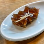 味童 天金 - 煮凝り　いただきました