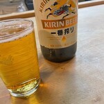 味童 天金 - 瓶ビールから始めました