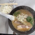 ゆげや - 私はこってり醤油に小ライス