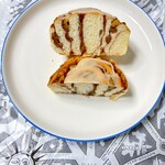 ドンク・ミニワン - 料理写真:くるみのシナモンロール断面