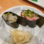 すし亭 - たこわさ180円
ネギトロ230円