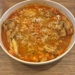 パンチマハル - 混ぜて食べる