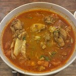 パンチマハル - 麺を食べ終える