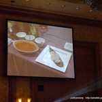 ホテル日航東京 - 2014.09　帆立貝のソテー　フルーツトマトのリガトーニ　マスカルポーネチーズソース