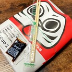 元祖からあげ本舗 マルヒデ 郡山店 - 奇跡のコロッケ弁当 からあげ2個醤油味