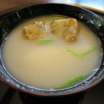 米倉 - 14.10月　御椀（茸真薯と鯛）