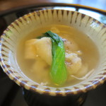 米倉 - 14.10月　里芋饅頭、鯛卵白和え