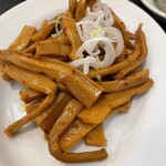 中華料理 博雅 - ピリ辛メンマ 炒められてマジウマ