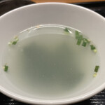 焼肉家 KAZU 神楽坂 - わかめスープ