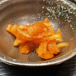 焼肉家 KAZU 神楽坂 - カクテキ細切り