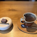 食堂 an. - 玄米湯はすっきりしたお味