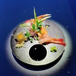 かに料理 さとう - 生ずわい蟹お造り