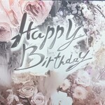 かに料理 さとう - 壁一面の花束のプロジェクションマッピング