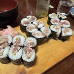 さとみ寿司 - ネギトロ巻き