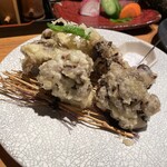 鶏匠 - 大黒舞茸の天麩羅