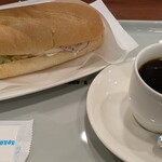 ドトールコーヒーショップ - 料理写真:これで820円ね‥