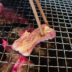 ろばたやき山ろく - せせり♡摘まんでみた(／▽＼)♪