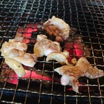 ろばたやき山ろく - この薩摩地鶏のモモ肉が最高過ぎましたょ♥(人*´∀｀)