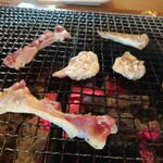 ろばたやき山ろく - せせり&さつま地鶏(*´・ω-)b