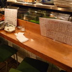 魚金 - ☆１階のカウンター席はこんな雰囲気です☆