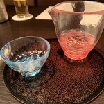 界 津軽 - 駒泉 マグロ 冷吟醸酒(半合)