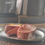 鉄板焼ステーキ 一ッ葉ミヤチク - 