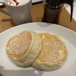 むさしの森珈琲 福井若杉店 - ふわっとろパンケーキ