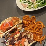 ブルー エントランス キッチン - 