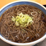 表小路 - かけそばの状態の新・音威子府そば※大盛