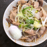 南天 - 肉そば(温玉サービス)＠税込550円