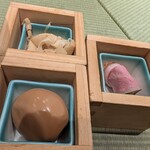 らぁ麺 鴨と葱  - 煮玉、鴨コンフィ、メンマ