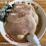 地鶏中華そば 祥秀 - 