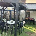 トイチパンケーキ - テラス席 ※ワンちゃん同伴☺️