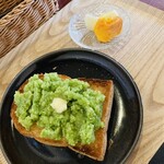 vege&fruit 梟 - ずんだトースト