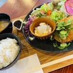 vege&fruit 梟 - ミンチカツプレート