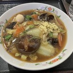 餃子の王将 - 料理写真:五目あんかけラーメン