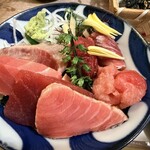 築地いなせや - マグロの刺身