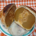 ふーどぎゃらりーあおのや - りんごまるごとアップルパイ　気になるりんご