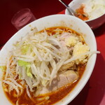 ラーメン二郎 - ラーメンミニ＋ニンニク少し＋ＳＫ白ネギ炙