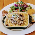 VERDURA bis - 黒トリュフとキノコのクリームパスタ（大盛）