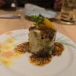 カジュアルフレンチBar 7FUKU - アボカドと貝柱のタルタル